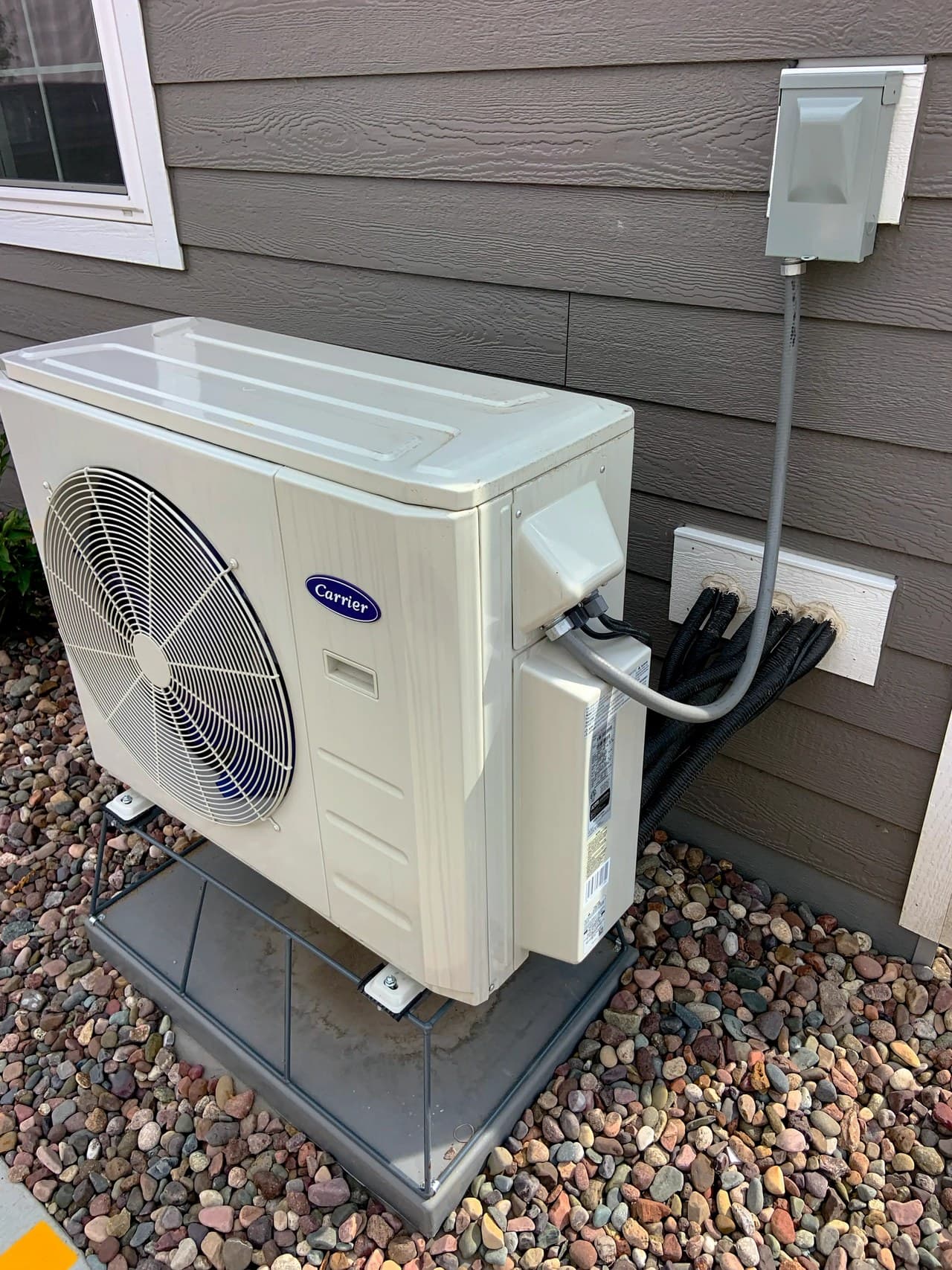 Heat pump system installed by our Colleyville technicians